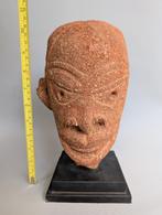Groot Nok Terracotta Hoofd – Nigeria, Ophalen of Verzenden