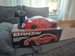 banzai 1/10 scal3 4 wd  ready to run, Hobby en Vrije tijd, Modelbouw | Radiografisch | Auto's, Ophalen, Zo goed als nieuw, Elektro