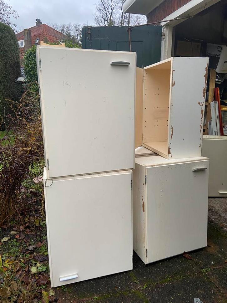 Piet Zwart vintage keukenkastjes, Huis en Inrichting, Keuken | Keukenelementen, Gebruikt, Minder dan 100 cm, 50 tot 100 cm, 25 tot 50 cm