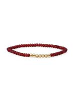 Sparkling Jewels Ruby Quartz reverse universe armband, Met edelsteen, Nieuw, Ophalen of Verzenden, Rood