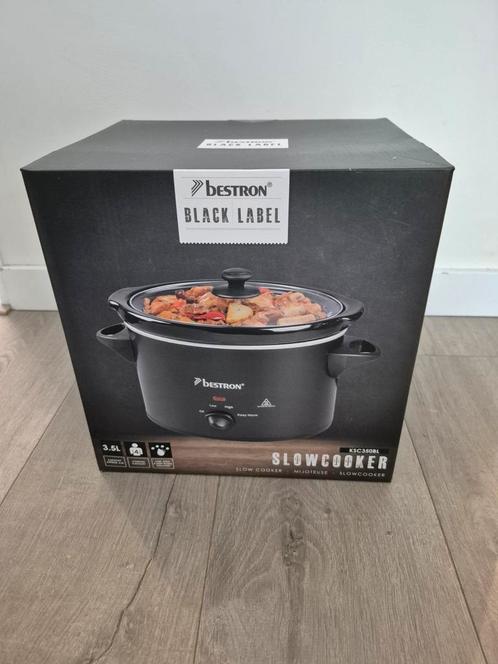 Bestron slowcooker ksc350bl nieuw, Witgoed en Apparatuur, Slowcookers, Nieuw, Ophalen of Verzenden