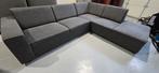 Hoekbank antraciet gemêleerd - 275x230 cm, 250 tot 300 cm, Gebruikt, Hoekbank, 75 tot 100 cm