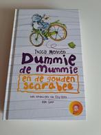 Dummie de Mummie en de Gouden Scarabee - Tosca Menten, Ophalen of Verzenden, Zo goed als nieuw, Tosca Menten, Fictie algemeen