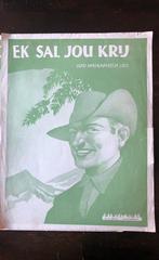 Bladmuziek Ik Sal Jou Krij voor piano en zang, Muziek en Instrumenten, Bladmuziek, Zang, Gebruikt, Ophalen of Verzenden, Artiest of Componist