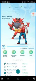 Pokémon go account | lv36 | shiny hundo's, hundo's en meer, Hobby en Vrije tijd, Ophalen of Verzenden, Zo goed als nieuw