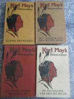 4 vintage Karl May Reisavonturen boeken -samen 5,00, Ophalen of Verzenden, Gelezen