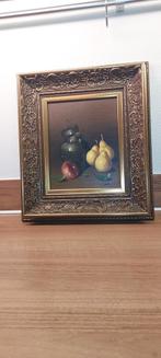 Schilderij Stilleven met Fruit, 25x20cm, Antiek en Kunst, Ophalen of Verzenden