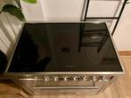 Luxe Boretti/ILVE 90cm inductiefornuis + afzuigkap, Witgoed en Apparatuur, Ophalen of Verzenden, Zo goed als nieuw, Inductie, Vrijstaand