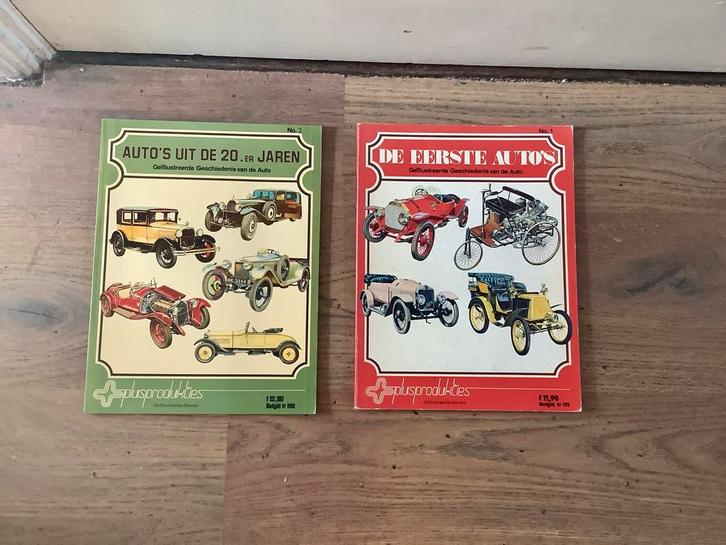 Luxe bladen oude auto's jaren '20 , uit 1976 - 1977, Boeken, Auto's | Boeken, Gelezen, Algemeen, Ophalen of Verzenden