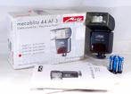 Metz mecablitz 44 AF-3 P Digitale Flitser voor Pentax, Kantelbaar, Onbekend, Ophalen of Verzenden, Zo goed als nieuw