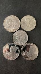 5 herdenkmunten koningklijk huis., Ophalen of Verzenden, Koningin Beatrix