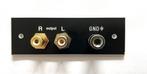 Nieuw audio aansluitingsplaatje voor platenspelers, .., Verzenden, Nieuw, Vintage HiFi Shop