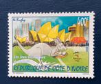 Ivoorkust 2000 pz olympic games Sydney, Postzegels en Munten, Verzenden, Overige landen, Gestempeld