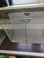 Lectuurbak grijs metaal zgan zie alle foto's, Ophalen of Verzenden, Zo goed als nieuw