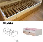 2x IKEA eenpersoonsbed met lattenbodem, Huis en Inrichting, Slaapkamer | Bedden, Ophalen, Gebruikt, 90 cm, Eenpersoons
