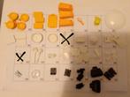 Playmobil onderdelen keuken, etc geel, wit, zwart, grijs, Ophalen of Verzenden, Gebruikt, Los playmobil
