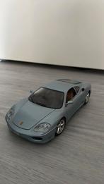 Ferrari 360 Modena - skyblue 1:18, Ophalen of Verzenden, Zo goed als nieuw
