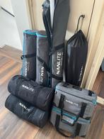 Complete Nanlite studio set (lees omschrijving), Ophalen, Zo goed als nieuw