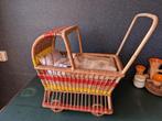 Vintage Rotan Poppenwagen, Antiek en Kunst, Ophalen