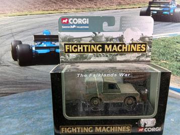 corgi 1/43  land rover  the falklands war  beschikbaar voor biedingen