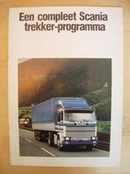 Scania Trekker Brochure 1984 – 142 112 82 Torpedo Front, Scania, Overige merken, Zo goed als nieuw, Ophalen
