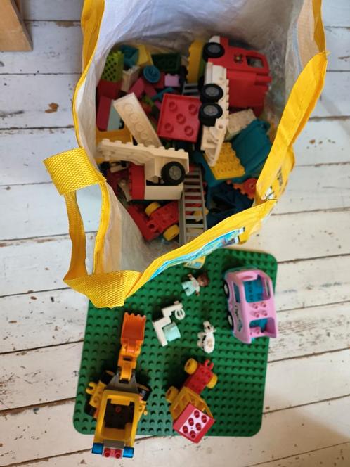 Tas met verschillende Duplo sets, Kinderen en Baby's, Speelgoed | Duplo en Lego, Gebruikt, Duplo, Losse stenen, Ophalen