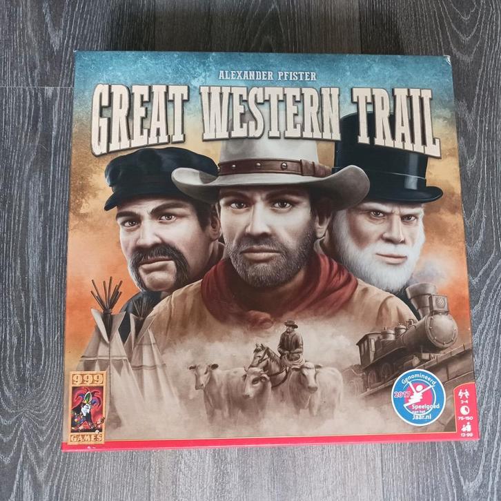 Nr 36) Great Western Trail, Hobby en Vrije tijd, Gezelschapsspellen | Bordspellen, Zo goed als nieuw, Ophalen of Verzenden