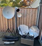 Elinchrom uitgebreide fotostudio, Ophalen, Zo goed als nieuw, Complete fotostudio
