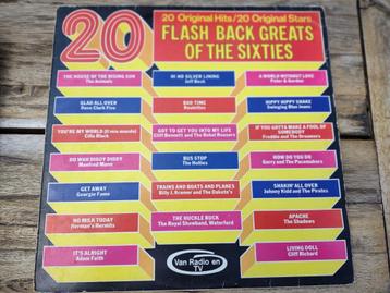 LP - 20 Flash Back Greats of the Sixties beschikbaar voor biedingen