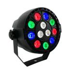 LED PAR 12x 1W RGBW en DMX – SPOTPRIJS, Ophalen of Verzenden, Nieuw, Licht, Kleur