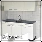 Te koop nieuwe Bruynzeel keuken teab, Ophalen, Wit, Nieuw, Enkelwandige keuken