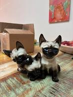 Vintage Vaga Keramische Katten - Perfecte Staat!, Verzamelen, Beelden en Beeldjes, Ophalen of Verzenden, Zo goed als nieuw, Dier
