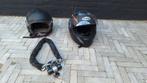 Motorhelmen + kettingslot, Ophalen of Verzenden, Gebruikt