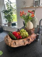 Fruitschaal, Huis en Inrichting, Woonaccessoires | Schalen en Manden, Schaal, Ophalen of Verzenden, Zo goed als nieuw, Hout