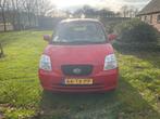 Kia Picanto 1.0 2007 Rood, Auto's, Kia, Voorwielaandrijving, 4 cilinders, 61 pk, Origineel Nederlands