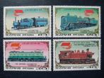 Postzegels treinen Noord Korea 1988 - cw. 4,80 postfris (1), Ophalen of Verzenden, Postfris, Oost-Azië