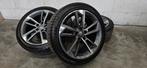 18" Audi A4 B9 8W B8 S-line orig velgen zomer winterbanden, Auto-onderdelen, Banden en Velgen, 18 inch, Banden en Velgen, V, Personenwagen