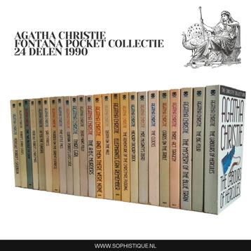 Agatha Christie Fontana pocket collectie 24 delen 1990  beschikbaar voor biedingen