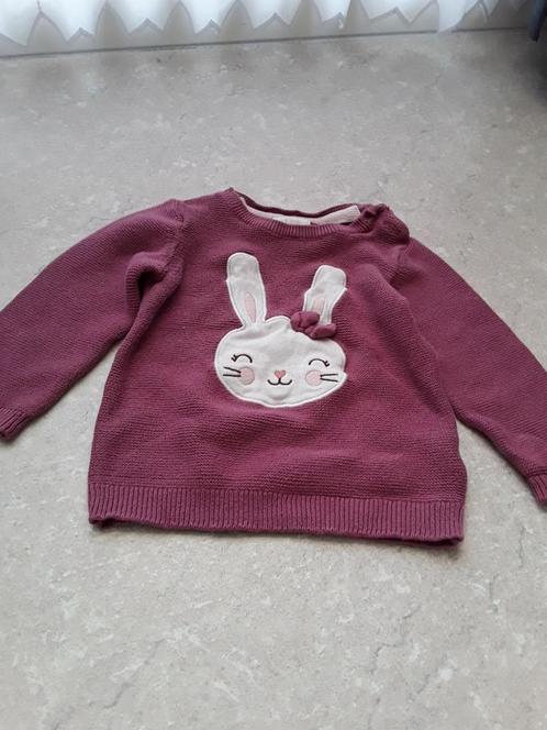 Schattig trui maat 74 zgan merk C & A, Kinderen en Baby's, Babykleding | Maat 74, Zo goed als nieuw, Meisje, Truitje of Vestje
