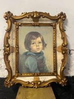 Vintage schilderij huilende jongen zigeunerjingen Bragolin, Ophalen