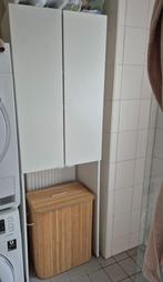 Ikea Nysjön wasmachine kast, Huis en Inrichting, Badkamer | Badkamermeubels, Ophalen, (Half)hoge kast, Gebruikt, 50 tot 100 cm