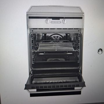 Vrijstaand INDUCTIE FORNUIS - EL.OVEN - 60cm - RVS - NIEUW beschikbaar voor biedingen
