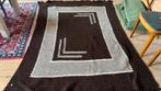 Gehaakt tapijt, Gebruikt, Bruin, 150 tot 200 cm, Brocant/vintage