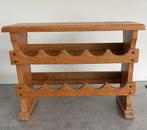 Eikenhouten wijnrek, Huis en Inrichting, Ophalen, Gebruikt, 5 tot 15 flessen, Minder dan 50 cm