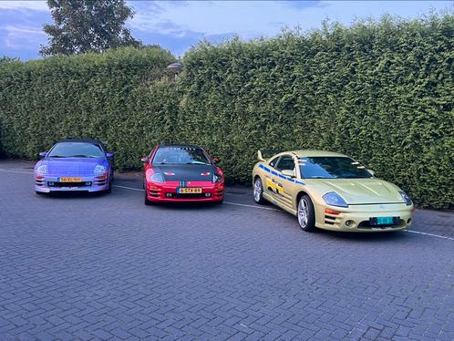 5x Mitsubishi Eclipse en Toyota Supra JDM/DSM, Auto's, Mitsubishi, Particulier, Eclipse, ABS, Achteruitrijcamera, Airbags, Airconditioning