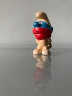 Vintage Peyo Smurf - West Germany Wintersmurf, Ophalen of Verzenden, Gebruikt, Overige Smurfen, Poppetje, Figuurtje of Knuffel