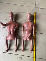 Afrikaande Houten beelden set, Antiek en Kunst, Ophalen of Verzenden