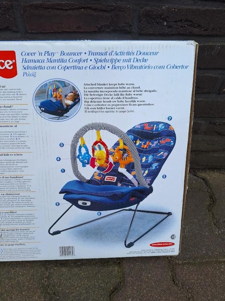 wipstoel fisher price, Kinderen en Baby's, Wipstoeltjes, Gebruikt, Wipstoel, Fisher-Price, Met gordel(s) of riempje(s), Ophalen