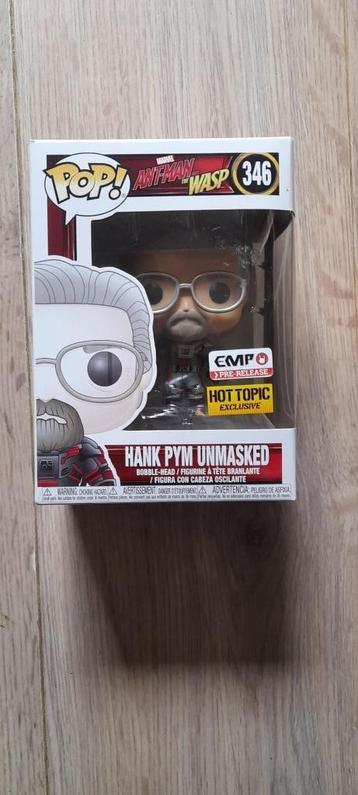 Hank Pym UNMASKED Funko POP! MARVEL beschikbaar voor biedingen