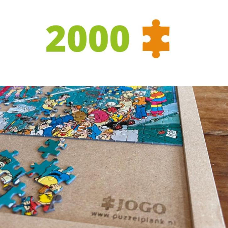 JOGO Puzzelplank 2000 stukjes | Sinterklaas en Kerst TIP!, Hobby en Vrije tijd, Denksport en Puzzels, Nieuw, Overige typen, Meer dan 1500 stukjes